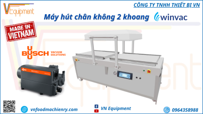 Máy hút chân không 2 khoang Winvac - Ảnh 2