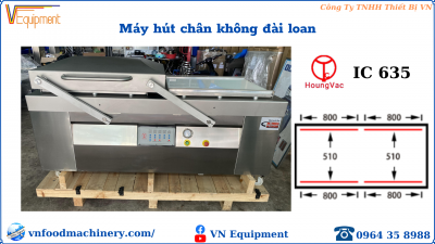 MÁY HÚT CHÂN KHÔNG 2 KHOANG - Ảnh 3