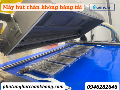 Máy hút chân không băng tải - Ảnh 4