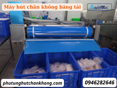 Máy hút chân không băng tải - Ảnh 3