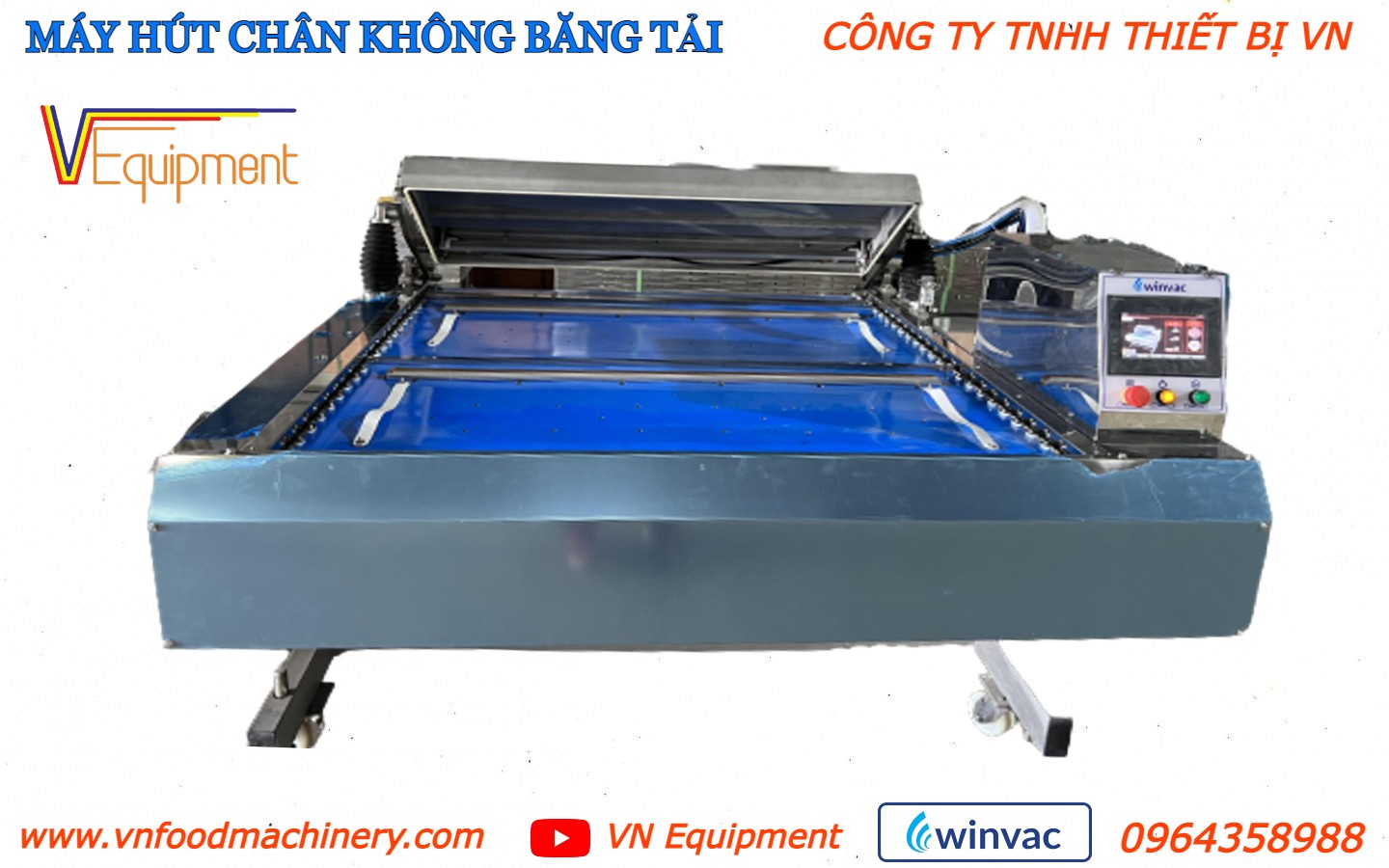 MÁY HÚT CHÂN KHÔNG BĂNG TẢI