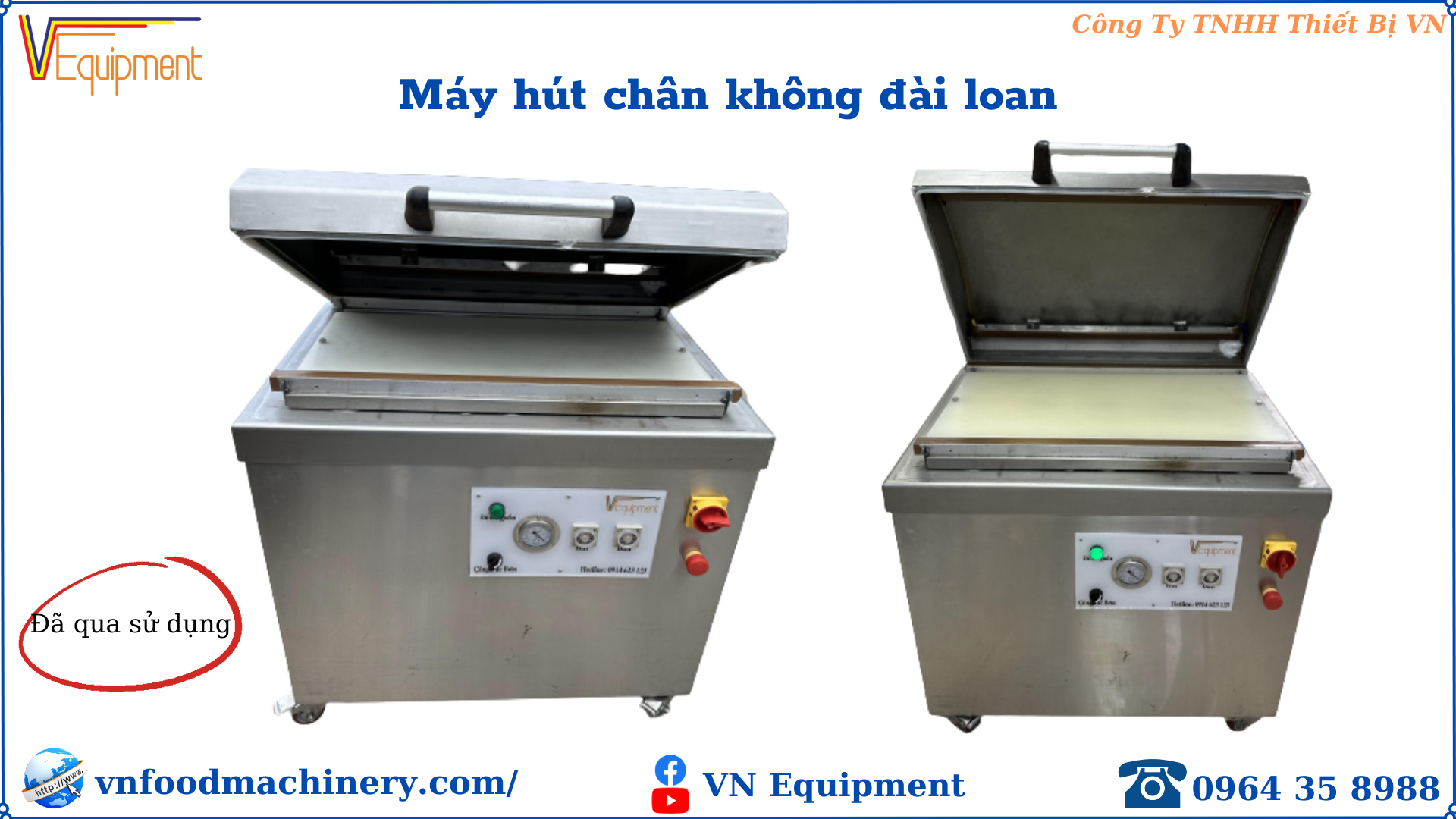 Máy hút chân không công nghiệp 1 buồng